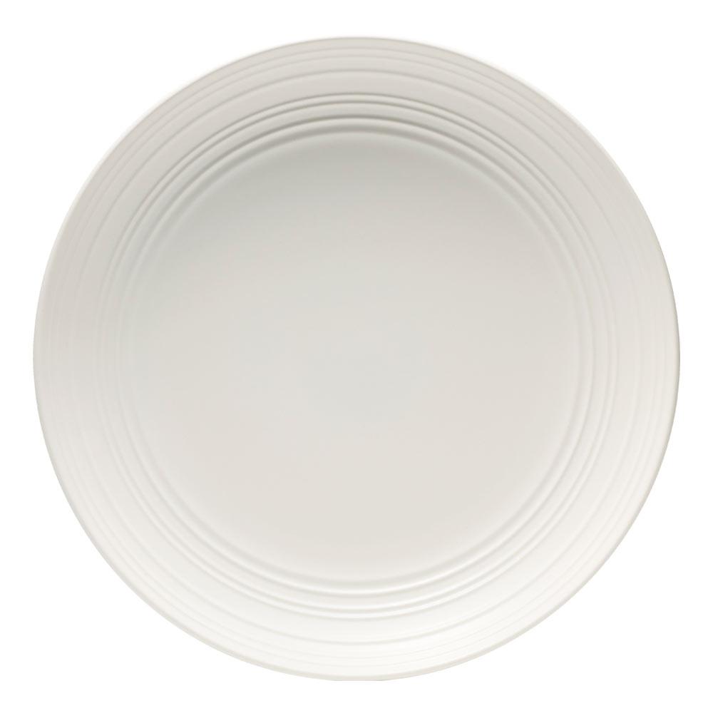 Swirl White Coupe 16 Piece Dinnerware Set. Service for 4 - Image 3