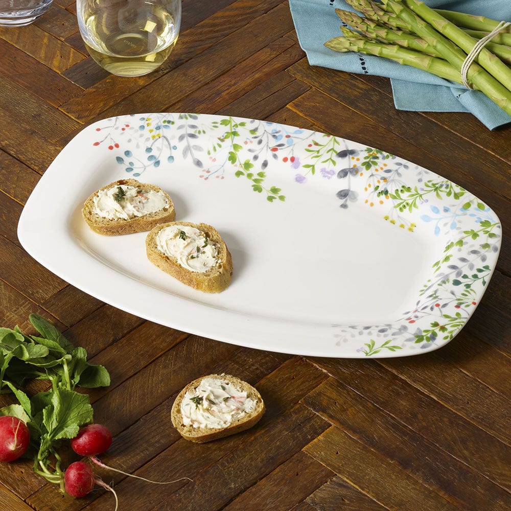 Tivoli Garden Rectangular Platter. 14.75 Inch - Image 2