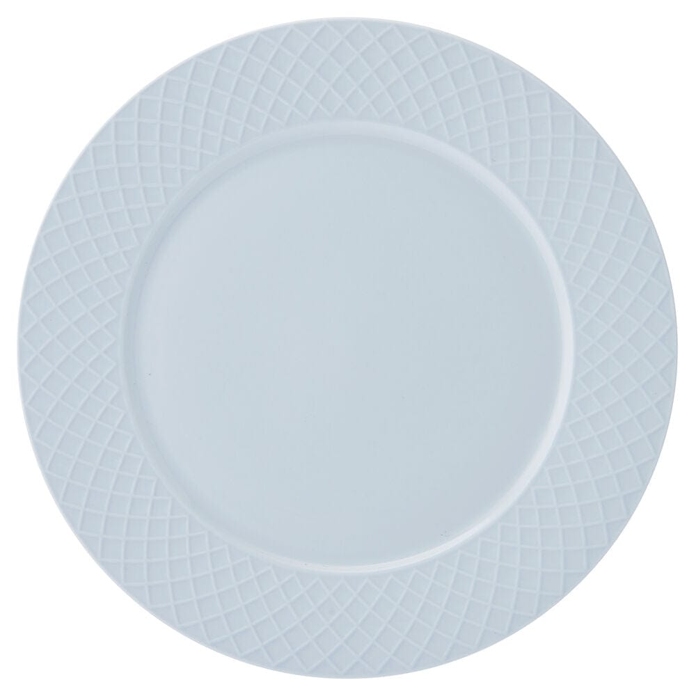 Trellis Misty Blue 12 Piece Dinnerware Set. Service for 4 - Image 9