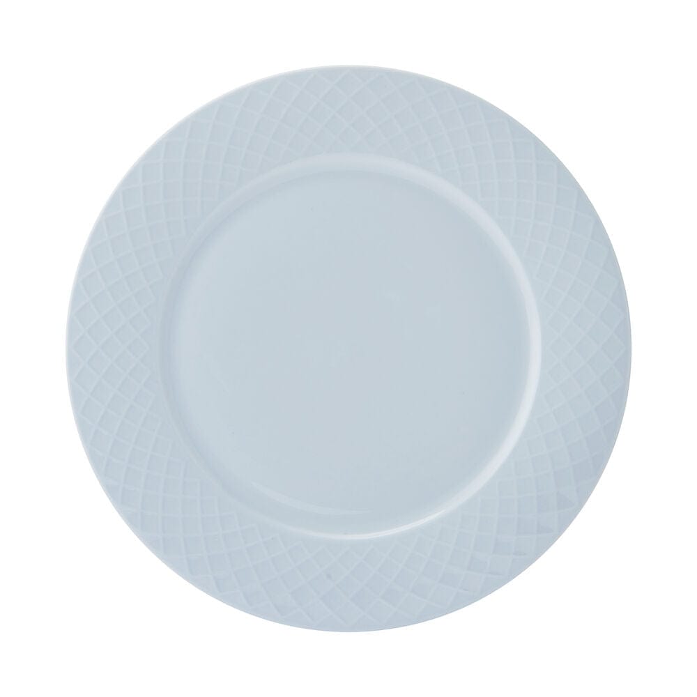Trellis Misty Blue 12 Piece Dinnerware Set. Service for 4 - Image 10