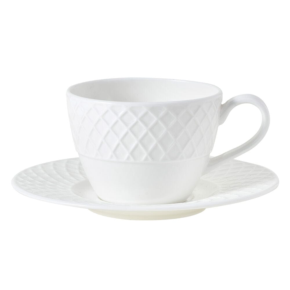 Trellis Set of 2 Tea Cups and Saucers - Image 5