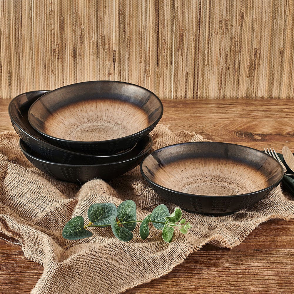 Verona Cream Set of 4 Pasta Bowls - Image 2