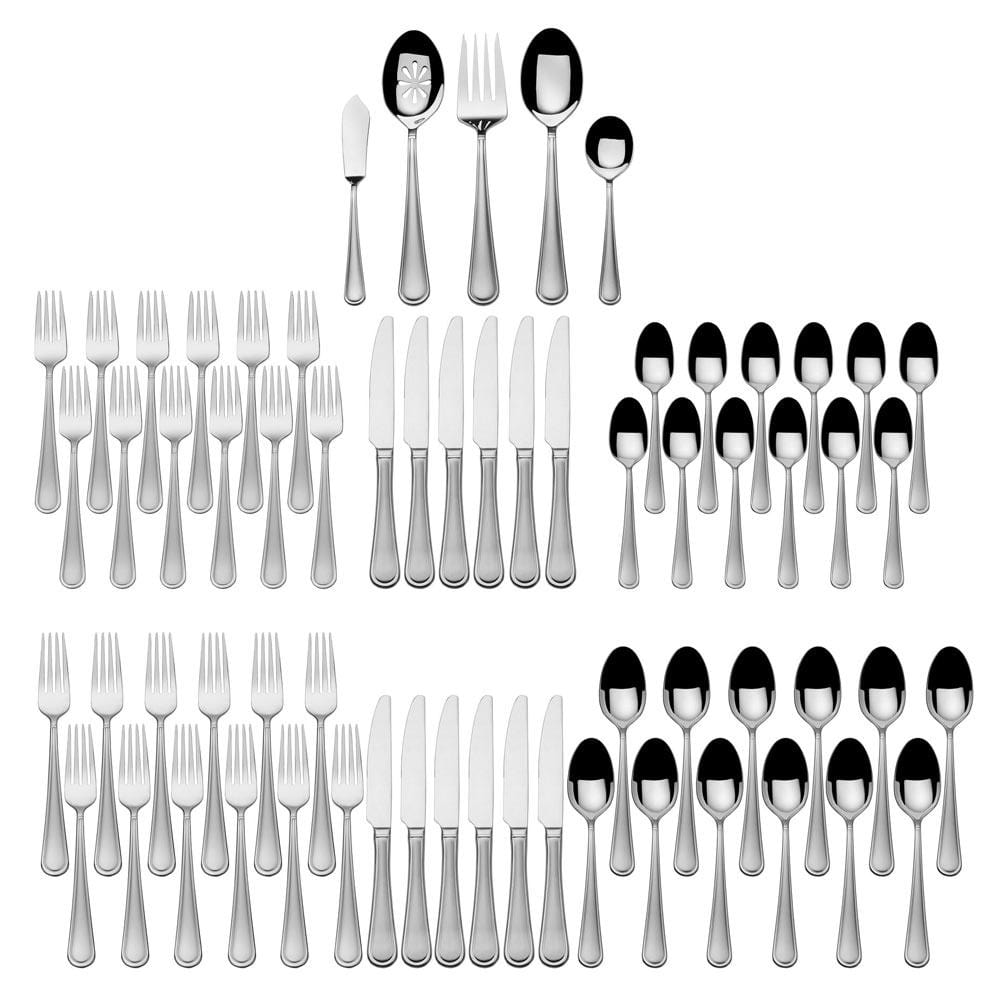 Virtuoso Frost 65 Piece Flatware Set. Service for 12 - Image 5