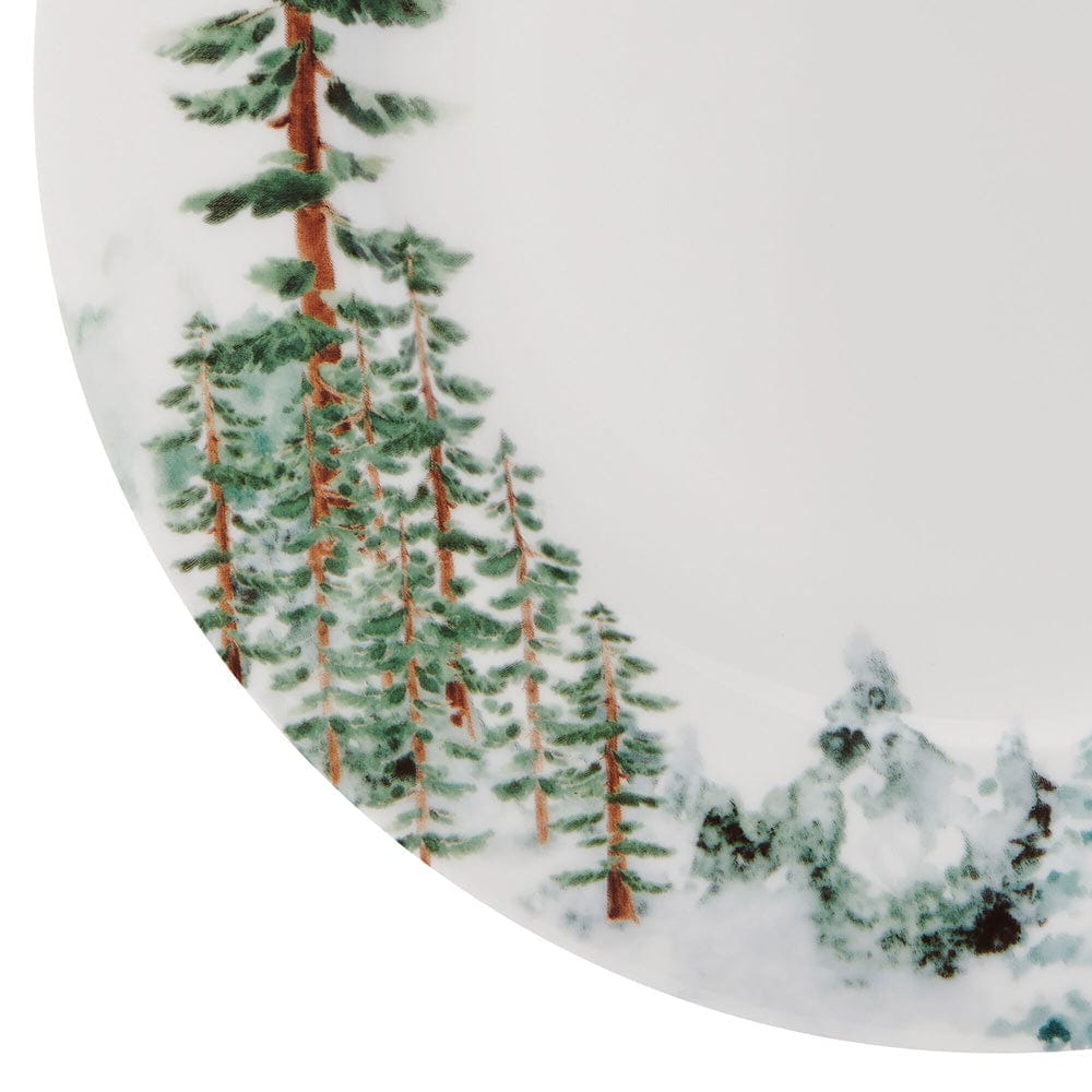 Watercolor Forest 16 Piece Dinnerware Set. Service for 4 - Image 4