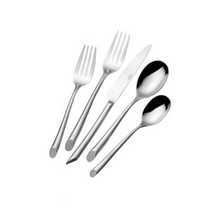 Wave Forged 20 Piece Flatware Set. Service for 4