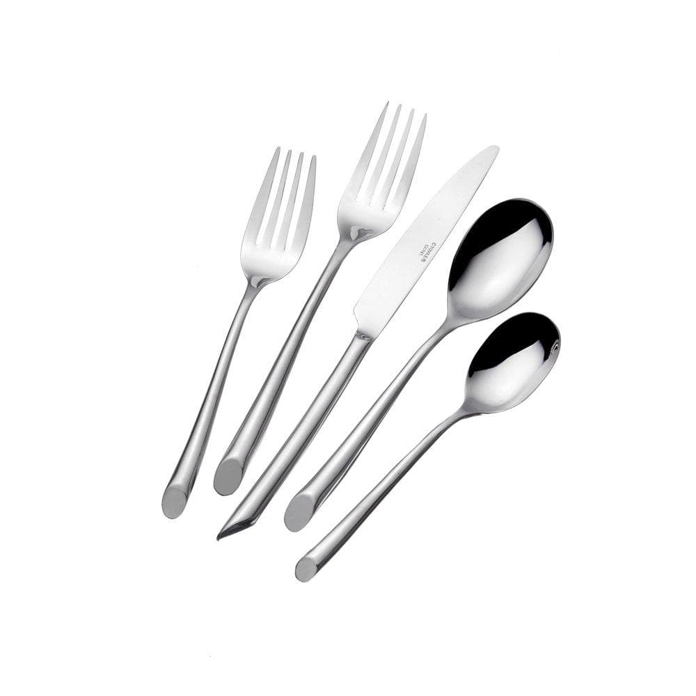 Wave Forged 42 Piece Flatware Set. Service for 8 - Image 28