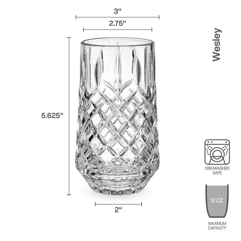 Wesley Set of 4 Highball Glasses - Image 4