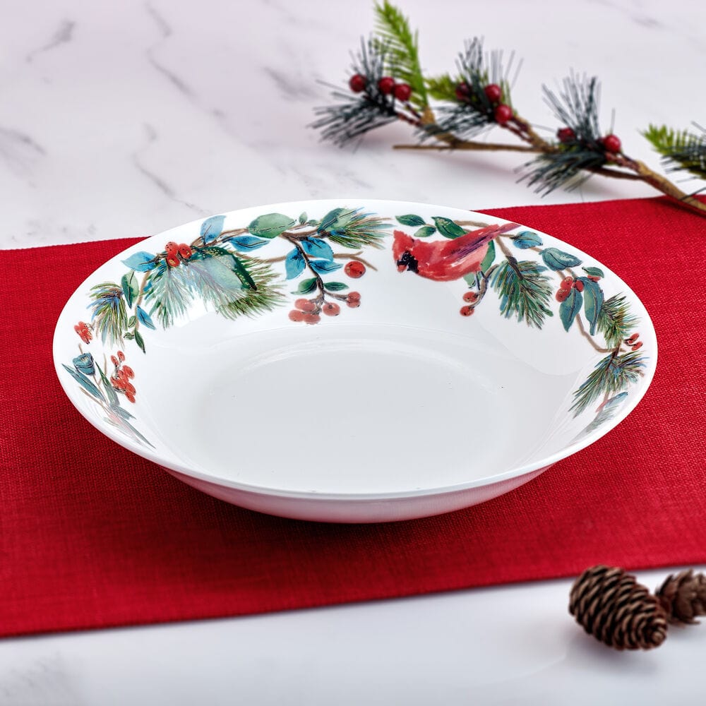 Winter Cardinal Serve Bowl - Image 2