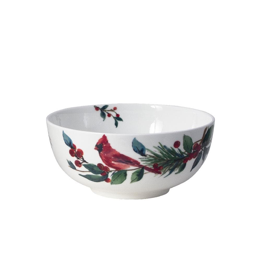 Winter Cardinal Set of 4 Fruit Bowls - Image 3