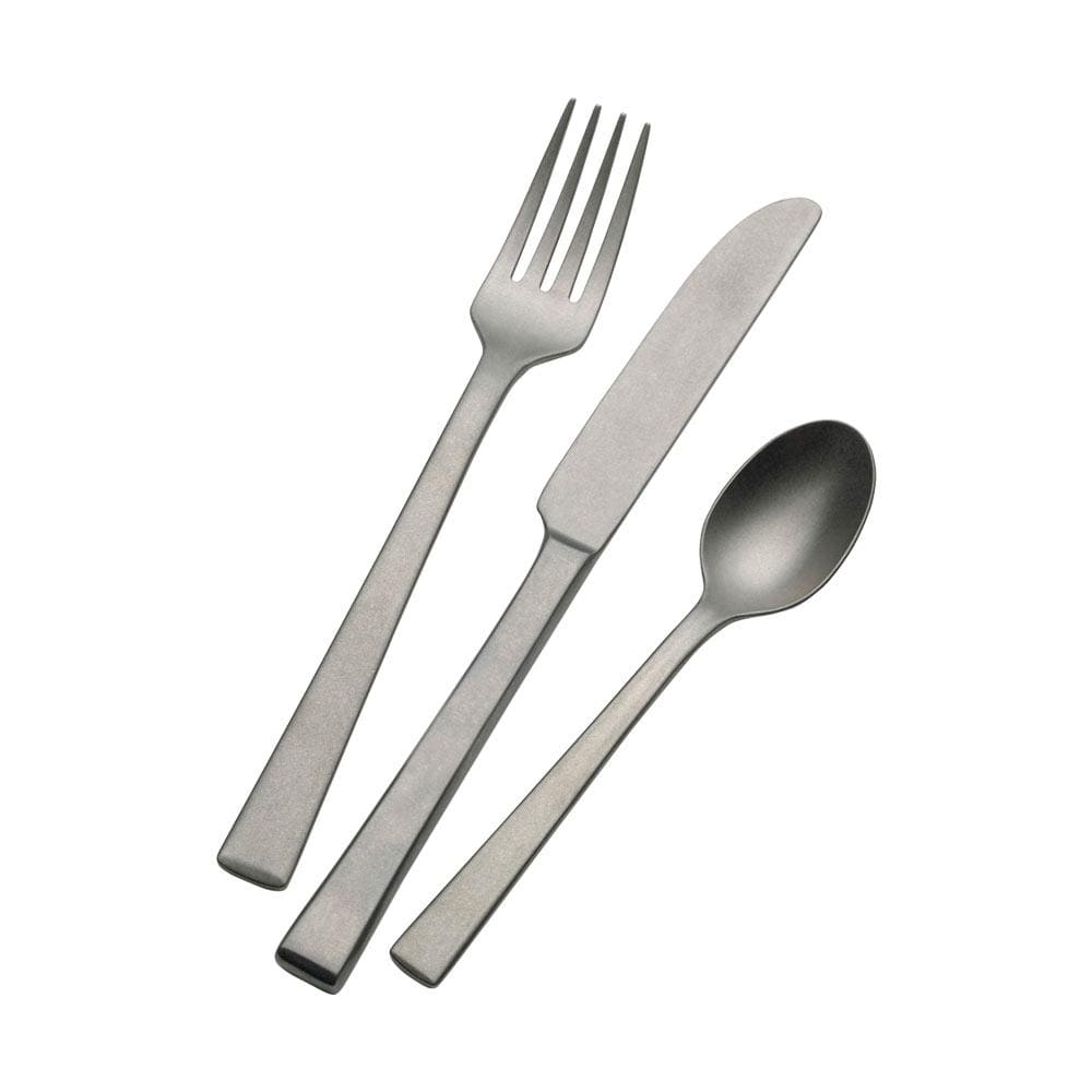 York Stonewash 12 Piece Flatware Set. Service for 4